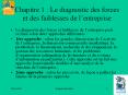 Chapitre 1 : Le diagnostic des forces et des faiblesses de l PowerPoint PPT Presentation
