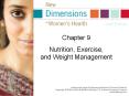 Nutrition, Exercise, and Weight Management PowerPoint PPT Presentation