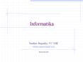 Informatika PowerPoint PPT Presentation