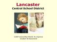 Lancaster Central School District PowerPoint PPT Presentation