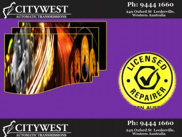 Automatic Transmission Repairs Perth (1)