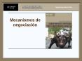 Mecanismos de negociaci PowerPoint PPT Presentation