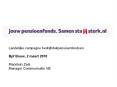 Landelijke campagne bedrijfstakpensioenfondsen PowerPoint PPT Presentation