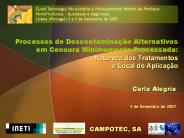 Processos de Descontamina