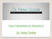 Top 7 Benefits of Vitamin C