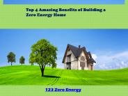 Building a Zero Energy Home