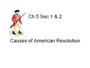 Ch 5 Sec 1