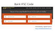 Bank IFSC code