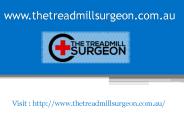 www.thetreadmillsurgeon.com.au