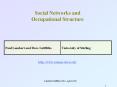 Social%20Networks%20and%20Occupational%20Structure%20%20%20%20%20http://www.camsis.stir.ac.uk/ PowerPoint PPT Presentation