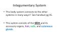 Integumentary System PowerPoint PPT Presentation