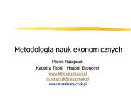 Metodologia nauk ekonomicznych