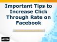 Important tips to increase click through rate on facebook PowerPoint PPT Presentation