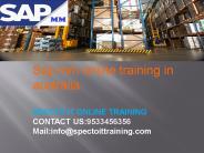 sap mm  online training in australia