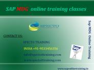 sap mdg online training classes