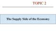 The Supply Side of the Economy PowerPoint PPT Presentation