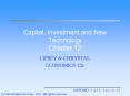 Capital, Investment and New Technology Chapter 12 PowerPoint PPT Presentation