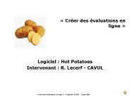 créer des évaluations en ligne