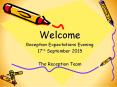Reception Expectations Evening PowerPoint PPT Presentation