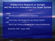 Collaborative Research on Sunlight