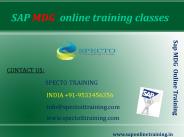 sap mdg onlinge training classes