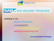 sap ehs online training classes