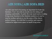 Air sofa bed | Air sofa Cum Bed