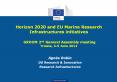 Horizon 2020 and EU Marine Research Infrastructures initiatives  GROOM 2nd General Assembly meeting Trieste, 4-5 June 2012 PowerPoint PPT Presentation
