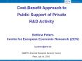 Cost-Benefit Approach to Public Support of Private R PowerPoint PPT Presentation
