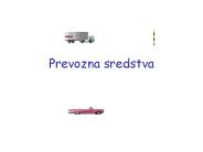 Prevozna sredstva