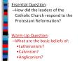 Essential Question: PowerPoint PPT Presentation