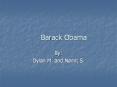 Barack Obama PowerPoint PPT Presentation