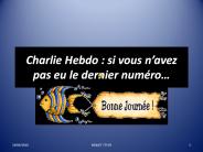 Charlie Hebdo : si vous n