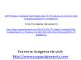 FIN 571 Week 2 Individual Text Problem Sets Ch. 5: Problems A1, A10, A12, A14, B16, B18, and B20 Ch. 7: Problem C1