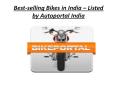 Best-selling Bikes in India PowerPoint PPT Presentation