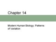 Modern%20Human%20Biology:%20Patterns%20of%20Variation