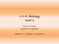 V.C.E. Biology Unit 2 PowerPoint PPT Presentation
