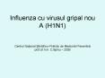 Influenza cu virusul gripal nou A (H1N1)  Centrul National Stiintifico-Prafctic de Medicina Preventiva prof.dr.h.m. C.Sp PowerPoint PPT Presentation