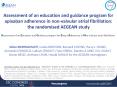 Assessment of an education and guidance program for apixaban adherence in non-valvular atrial fibrillation: the randomised AEGEAN study PowerPoint PPT Presentation