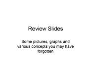 Review Slides