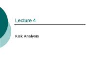 Risk Analysis