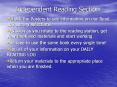 Independent Reading Section PowerPoint PPT Presentation