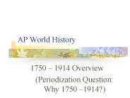 AP World History