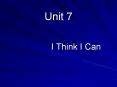 I Think I Can PowerPoint PPT Presentation