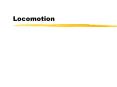 Locomotion PowerPoint PPT Presentation