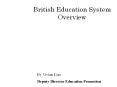 British Education System Overview PowerPoint PPT Presentation