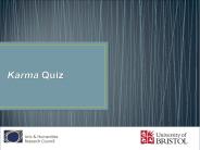 Karma Quiz