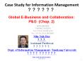 Case Study for Information Management ?????? PowerPoint PPT Presentation