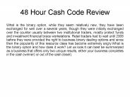 48 Hour Cash Code System Review