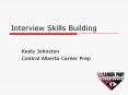 Interview Skills Building PowerPoint PPT Presentation